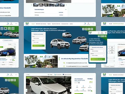 Desktop/Mobile - MyWay application branding graphic design typography ui ux