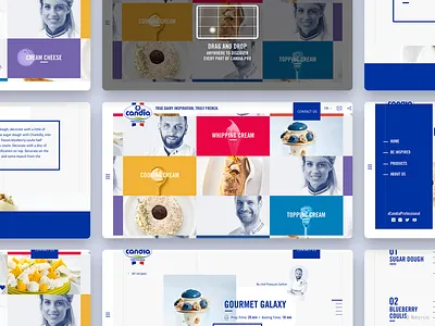 Application Ipad - Candia Pro application branding graphic design ui ux