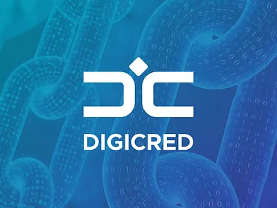 Digicred art branding design flat illustration logo logotype psd ui vector