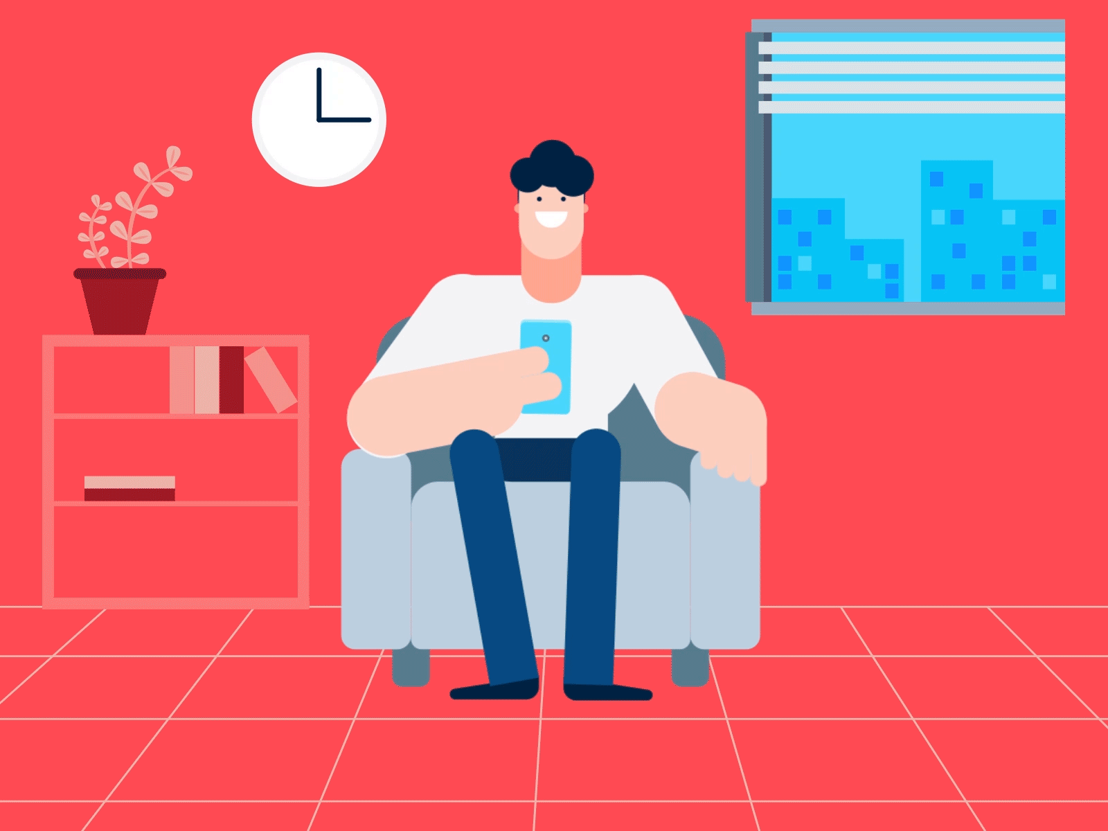 Notification aftereffects animation design flat design illustration motion graphics motiondesign