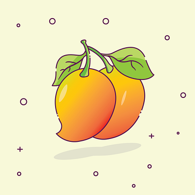 Mango design fruit illustration mango vector