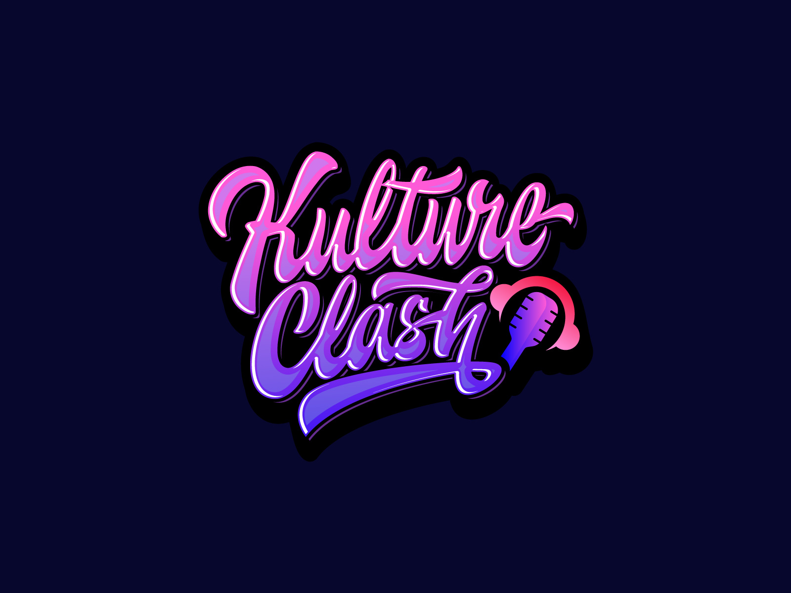 Example of Hand Lettering Graffiti Logo Design