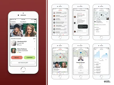 Redlyst Product branding design illustration ios logo mobile mockup product ui ux web