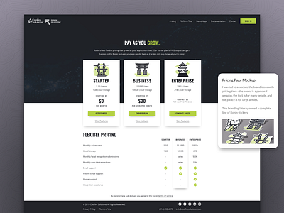 Ronin: Pricing asian branding brochure design illustration mobile mockup money pricing product saas ui ux web