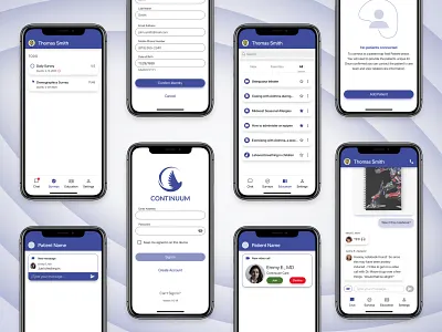 Mercy Continuum android branding chat design healthcare illustration ios logo mobile mockup native pediatrics product react react native ui ux web