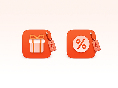 Promotional Icons big sale bigsur icon big sur icon free sale gift box ios icon iphone icon mac icon macos icon osx icon operating system icon os icon promotional icons realistic icon app icon sandor skeu icon skeuomorph icon skeuomorphism icon supermarket user interface icon ui icon gui