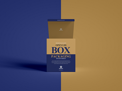 Free Box Packaging Mockup box mockup
