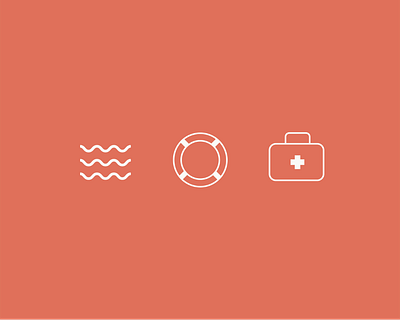 KD Icons branding design emergency firstaid graphic design icon lifeguarding logo safety swimming