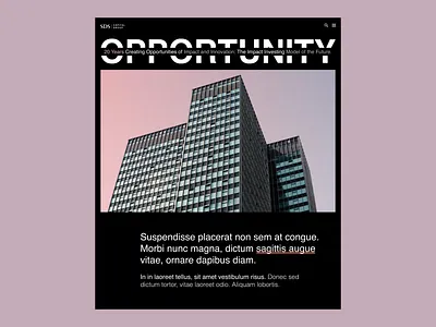 Landing Page - 20 Years of Impact - Concept C landing page ui ux visual design web design