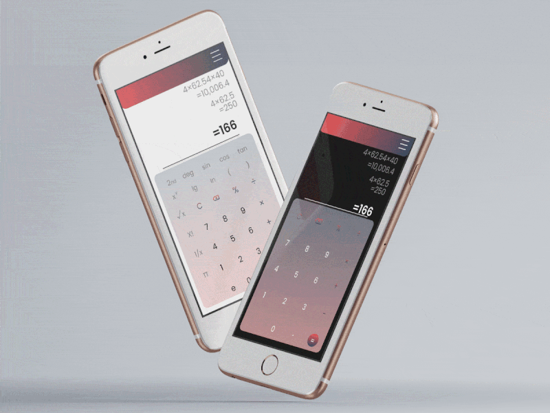 Calculator UI app branding dailyui design graphic design illustration logo ui ux web web design webpage website