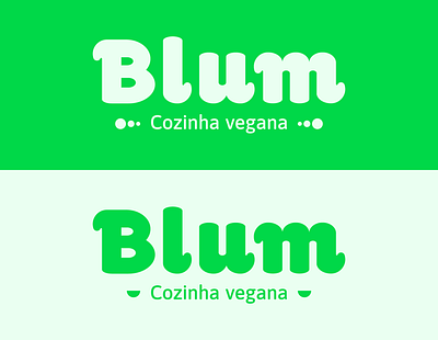 Blum design food fun graphic design identidade visual restaurant vegan veggie visual identity