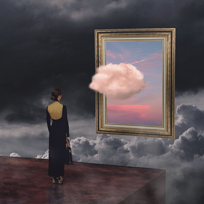 Cloud in painting art dark design fantasy illustration logo photomanipulation photoshop surreal taiwan 台灣 影像合成 藝術 超現實