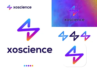 xoscience logo - XS Letter Logo brand branding business logo company logo genetic logo genetic treatment logo initial letter logo logo design medicine logo s s initial s letter s letter logo s logo design x x company logo x initial x letter logo x logo x logo design