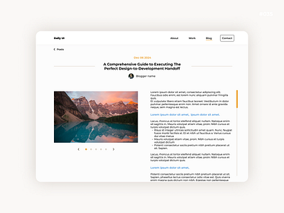 Daily UI 35 blog post daily ui 35 dailyui dailyui35 dailyuichallenge design post ui design ux design