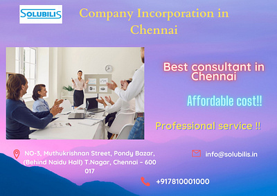 Company Incorporation in Chennai | Registration in 12 days company incorporation in chennai