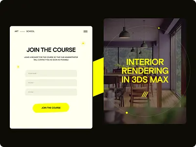 Contact form for 3d modeling course web design 3d contact form course web design