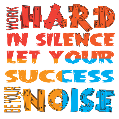 motivational words 3d animation branding design graphic design illustration logo vector