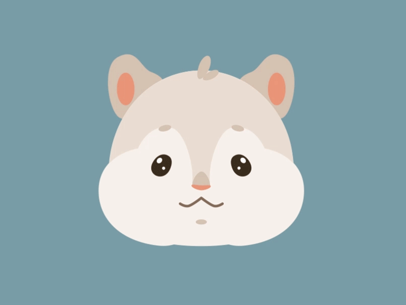 Little hamster after effects animation emotions hamster motion graphics rigging