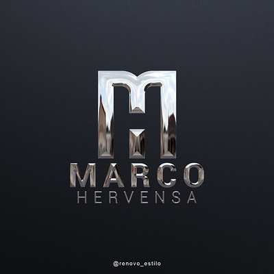 Logo MH 3d branding business company design fashion graphic design icon illustration lenovoestilo logo logofashion logotype logotypecompany newlogo realestate renovoestilo style typography vector