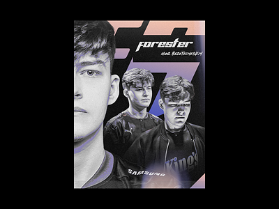1D=1P FORESTER design graphic design