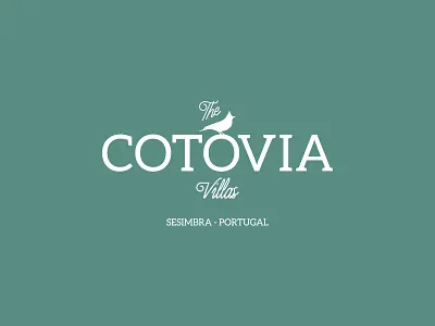 The Cotovia Villas' logo bird bird logo brand brand identity brand identity design brand identity designer branding concept design graphic design identity design logo logo concept logo designer logos logotype real estate real estate brand real estate branding real estate logo