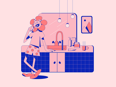 🌅 Illustration | Is Morning a Routine? | Morning Routine app apple application basic calendar checklist design graphic design illustration ios iphone mobile morning motion graphics product simple todo ui uidesign uxdesign