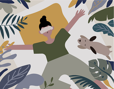 sleep festival illustration