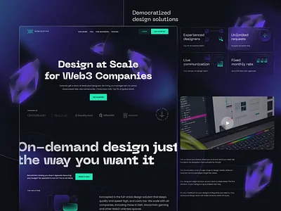 Homepage Redesign blockchain branding dark esports gaming homepage interface landing page metaverse ui web3 webdesign website