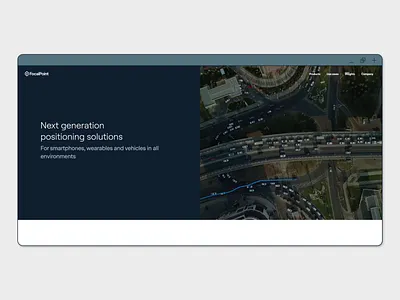FocalPoint - Blue Line animation branding design motion design motion graphics technology video editing
