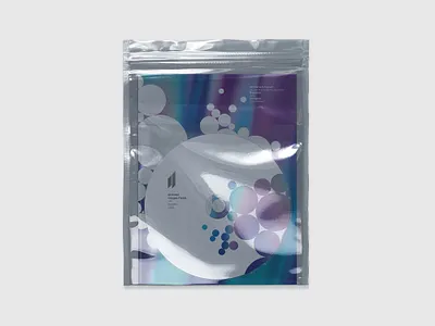 Back view of Heogen —Oxygen Fields CD compact disc design graphic design music package design typography vector