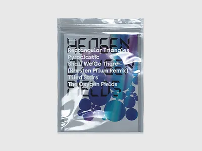 CD album in zip-lock anti-static bag with white ink sticker compact disc design graphic design limited edition music package design typography vector