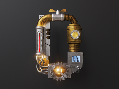 Steampunk Zero 3dmodel 3drender 3dsmax illustration v ray