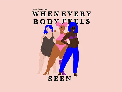 Every Body. A boudoir photography workshop art branding cartoon design digital art drawing fashion graphic design illustration illustrator logo