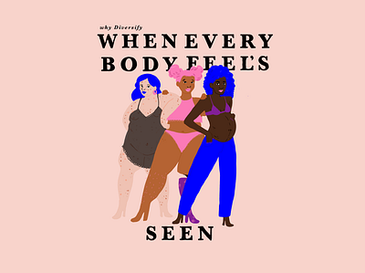 Every Body. A boudoir photography workshop art branding cartoon design digital art drawing fashion graphic design illustration illustrator logo