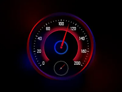 Speedometer car design illustration illustrator neon photoshop racing speed speedometer vector vector art