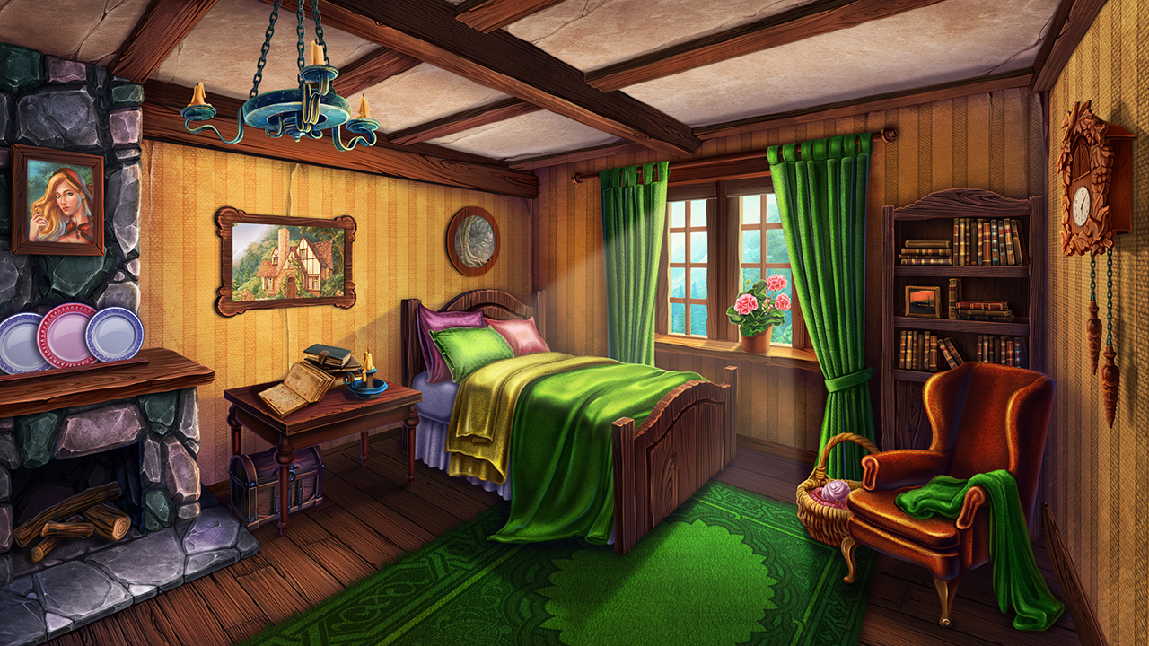 Example of Development Of Illustrations For Games