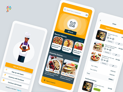 Pamba Menu App branding design system ui ux ux design