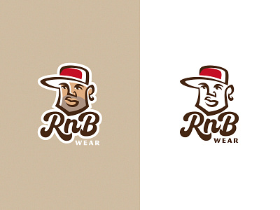 RnB apparel cartoon character comic cool design gang gangsta hat illustration logo man mascot rap sport street t shirt team vector wear