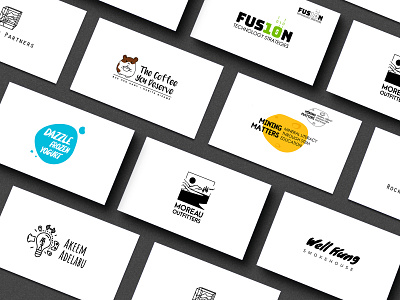 Logos design illustrations logo