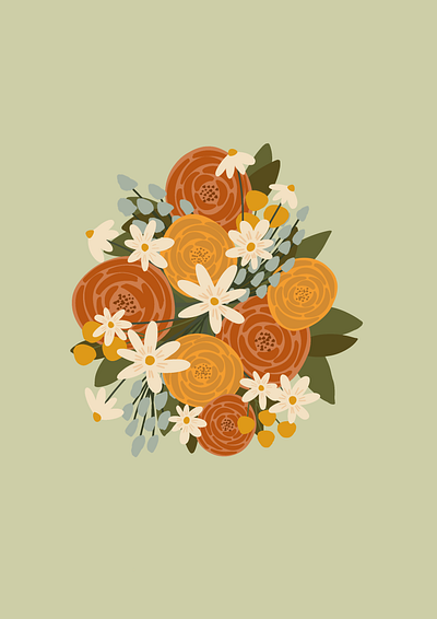flowers. art bouquet drawing flower flower bouquet flowers illustration procreate