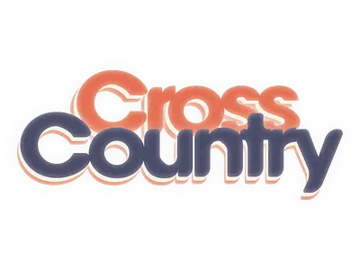 Cross Country Logo Design 2 branding design graphic design logo typography