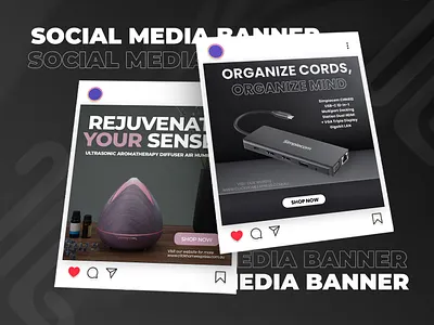 Social Media Banner branding design graphic design illustration typography