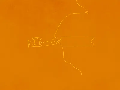 Biplane 2d adobe illustrator airplane animation biplane continuous line illustration line line drawing motion design motion graphics style frame