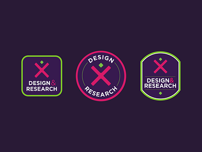 UX Design & Research Badges app badge branding design icon illustration ios logo sketch ui ux vector