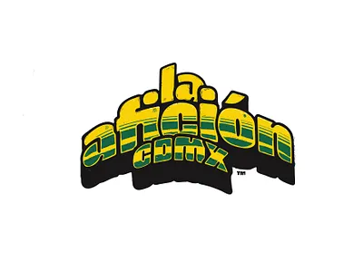 La Afición CDMX design mexican art screen print typography vector