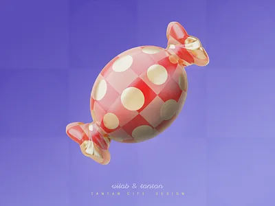 Lucky Candy 3d branding c4d candy gift illustration lucky uilab