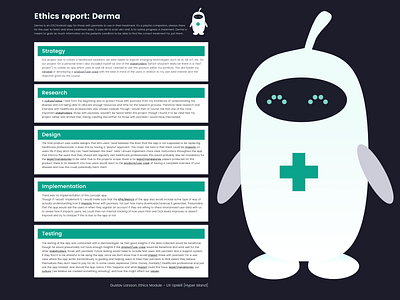 Derma - Ethics Report ethical ethics ethics of design ux design