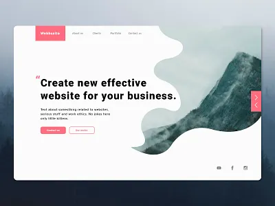 Hosting service landing page shot landing site ui uiux ux web web design webdesign