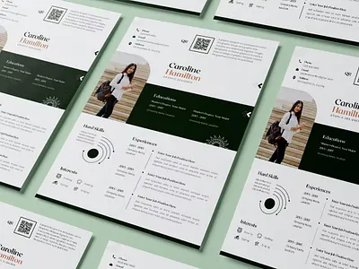 Resume Template clean cover cover letter curriculum cv design cv template design elegant hiring illustration job modern professionally resume resume design resume template simple template modern tools vacancy