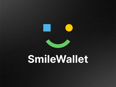 Smile Wallet Logo brand identity branding colours design ewallet graphic design logo logo design logo designer logo designs logo inspiration logodesign logomark mobile modern logo payments app product design tech logo yellow